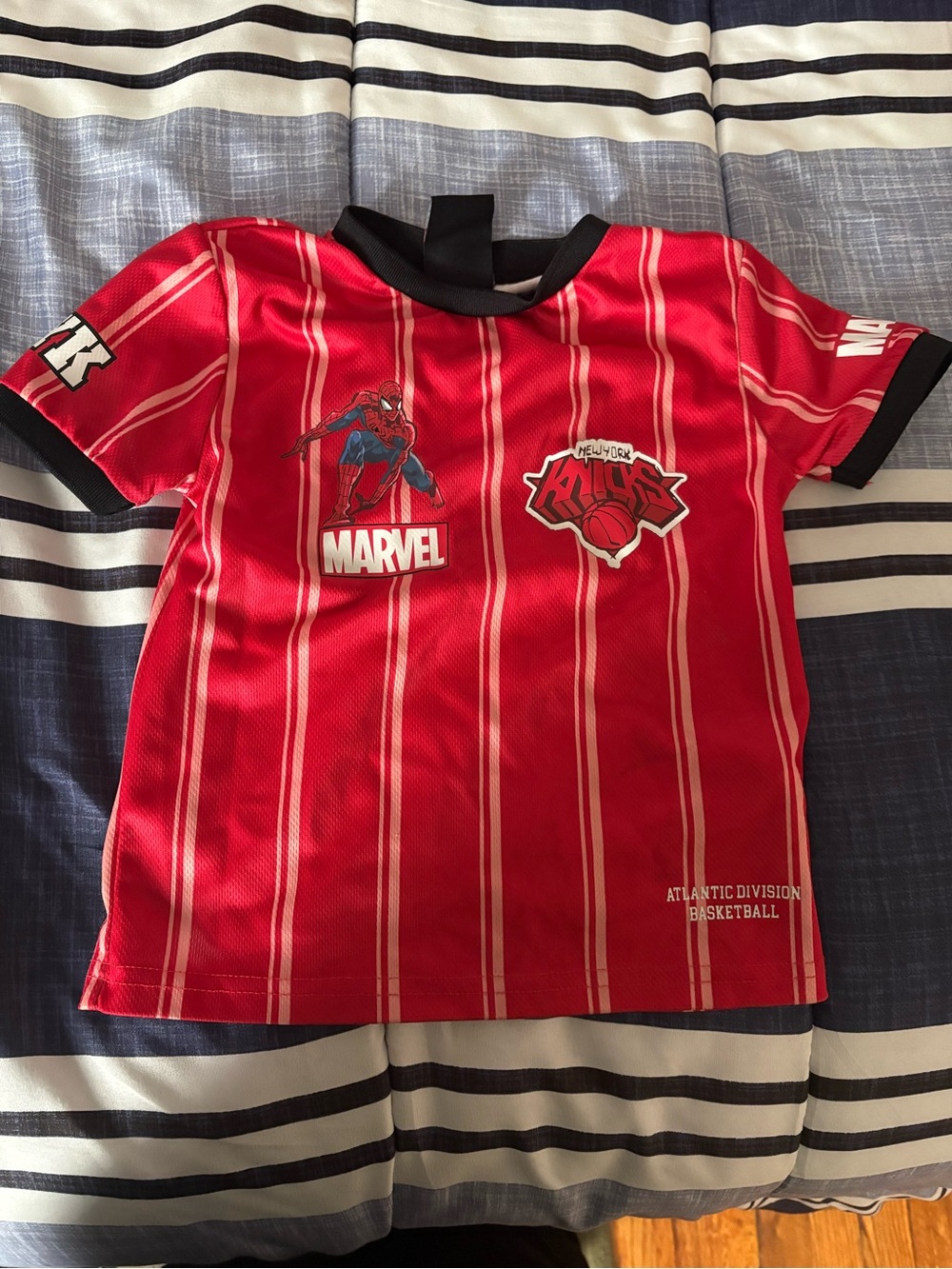 Marvel Kids Red Short Sleeve Graphic Sports Tee